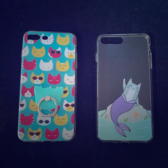 Cat phone cases for iPhone 7 Plus - Picture 1 of 5